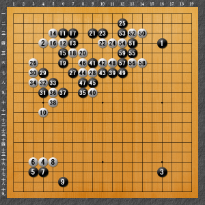 2020.12.06 長島内田戦　59手まで
